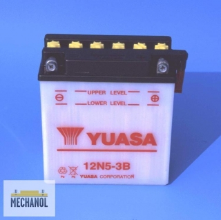 Motobaterie Yuasa 12N5-3B 12V 5Ah
