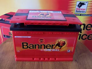 Autobaterie Banner Uni bull 12V 80Ah