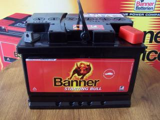 Autobaterie Banner Starting bull 12V 60Ah