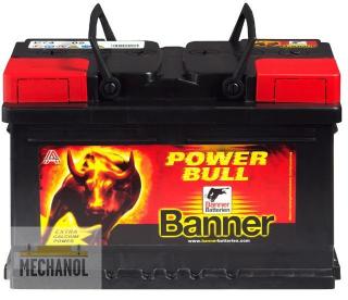Autobaterie Banner Power bull 12V 66Ah
