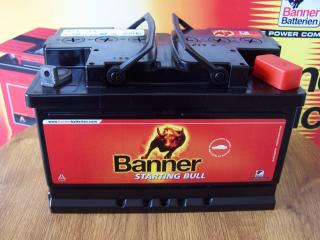 Autobaterie Banner Starting bull 12V 71Ah