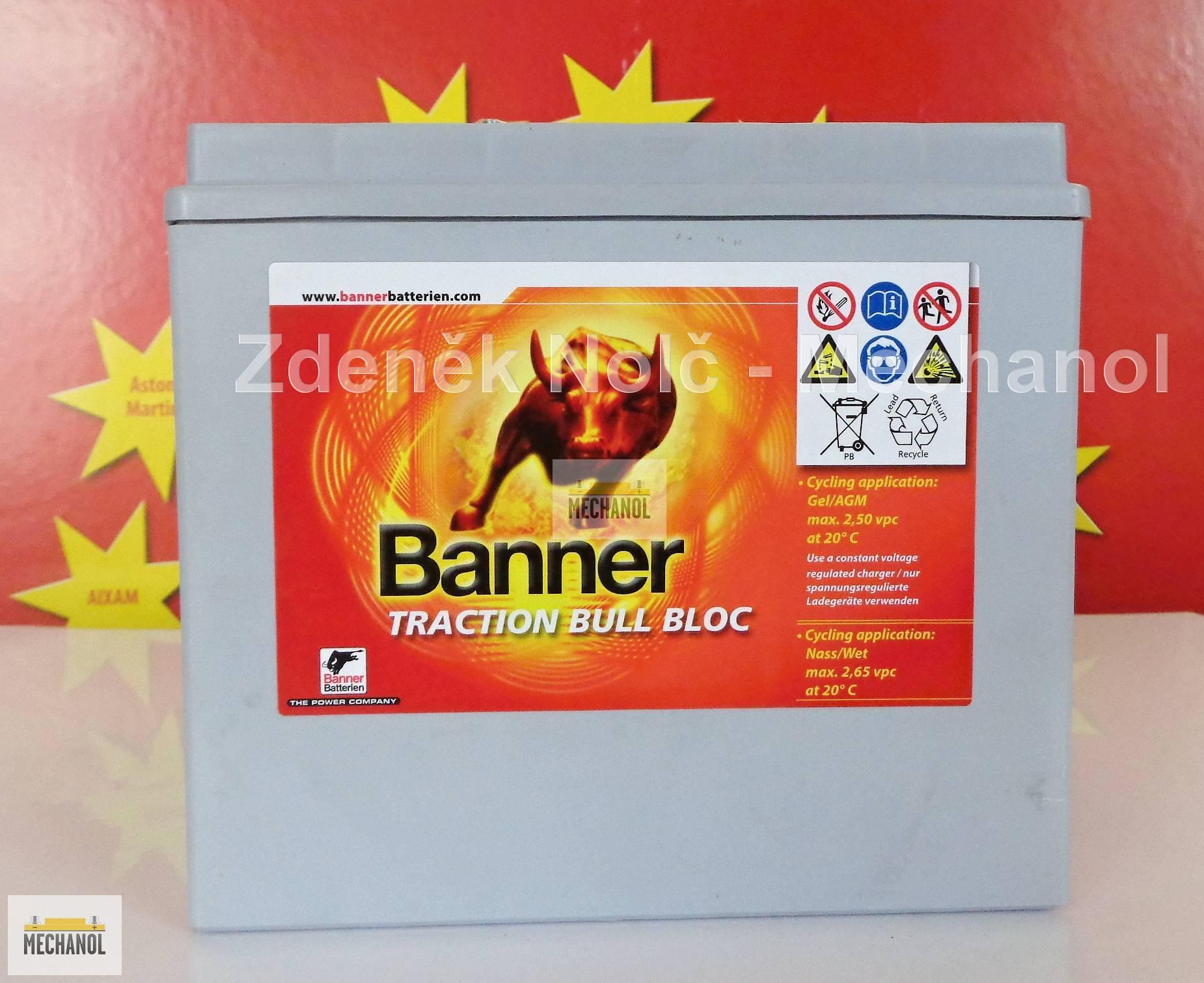 Banner Trakční baterie Dry Bull DB 80 12V  80Ah