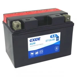 Motobaterie EXIDE ET12A-BS 12V 9,5Ah