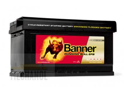 Autobaterie Banner Running Bull EFB 575 12, 12V, 75Ah, 730A.
