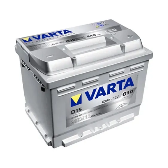 VARTA SILVER Dynamic 563400 12V, 63Ah, 610A, D15