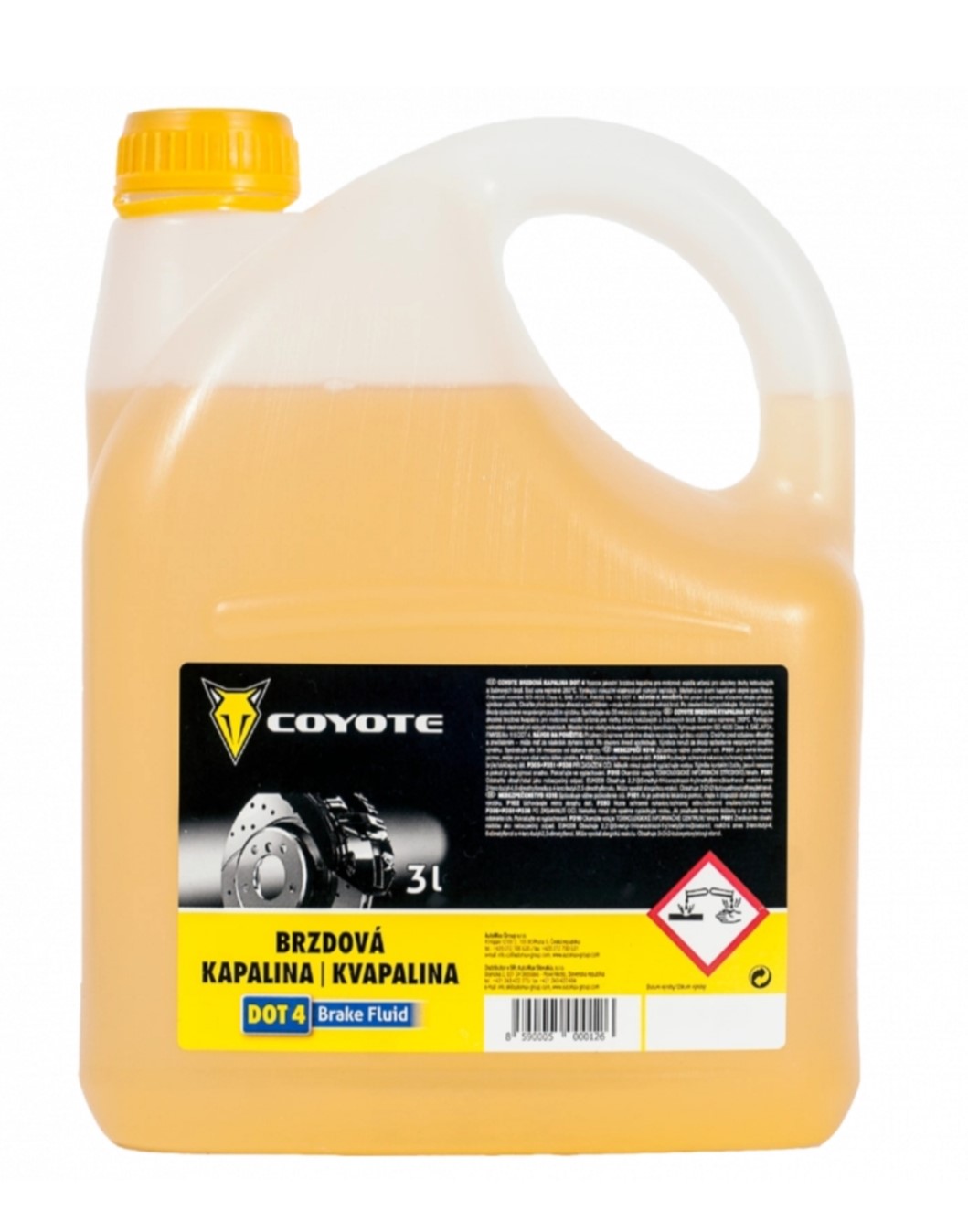 COYOTE Brzdová kapalina DOT4 3l