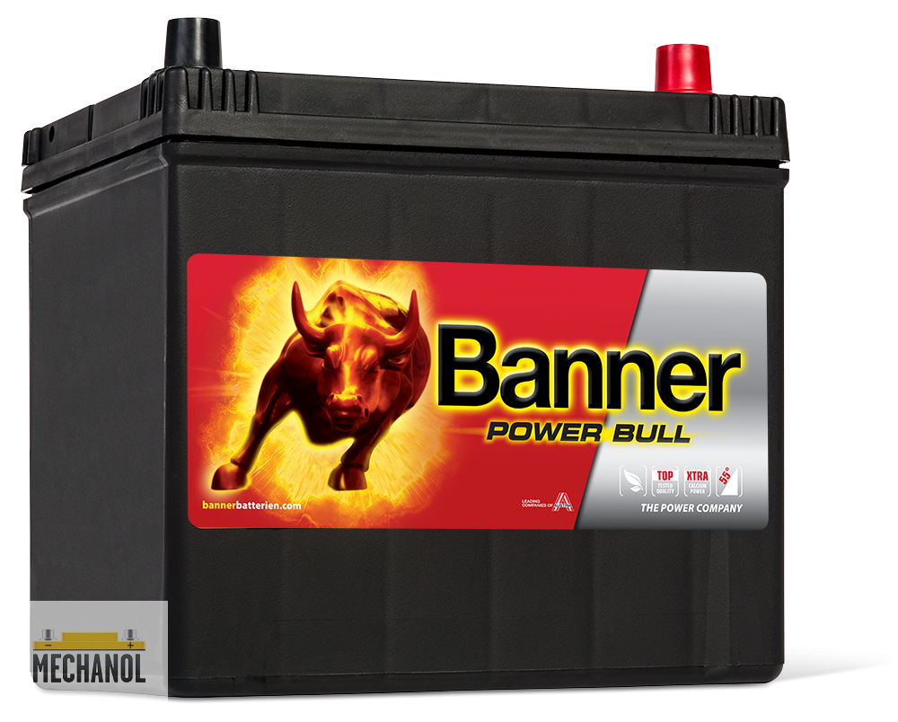 Autobaterie Banner Power Bull P60 68, 12V, 60Ah, 510A.