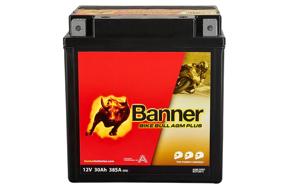Motobaterie Banner Bike Bull AGM 53001 BGTX30-3 12V 30Ah 380A