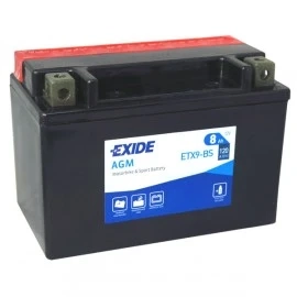 Motobaterie EXIDE ETX9-BS 12V 8Ah