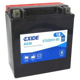 Motobaterie EXIDE ETX20CH-BS 12V 18Ah