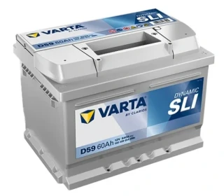 VARTA Dynamic SLI 560409 12V, 60Ah, 540A, D59