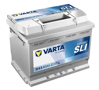 VARTA Dynamic SLI 560127 12V, 60Ah, 610A, D43