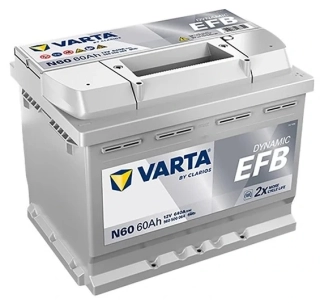 VARTA Blue dynamic EFB 560500 12V, 60Ah, 640A, N60