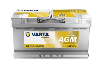 Autobaterie VARTA Silver Dynamic AGM 95Ah, 12V, A5 (G14)