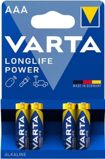 Battery Varta LongLife Power Alkaline  AAA/ R03 4ks