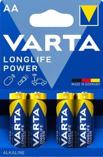Battery Varta LongLife Power Alkaline  AA/ R6 4ks