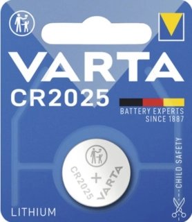 Battery Varta Lithium CR2025  3V 1ks